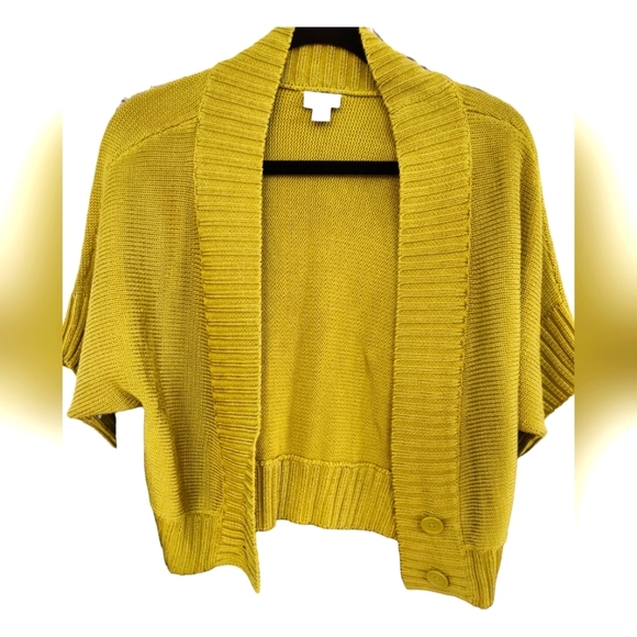 Worthington S SS Lime Cardigan - Picture 2 of 4